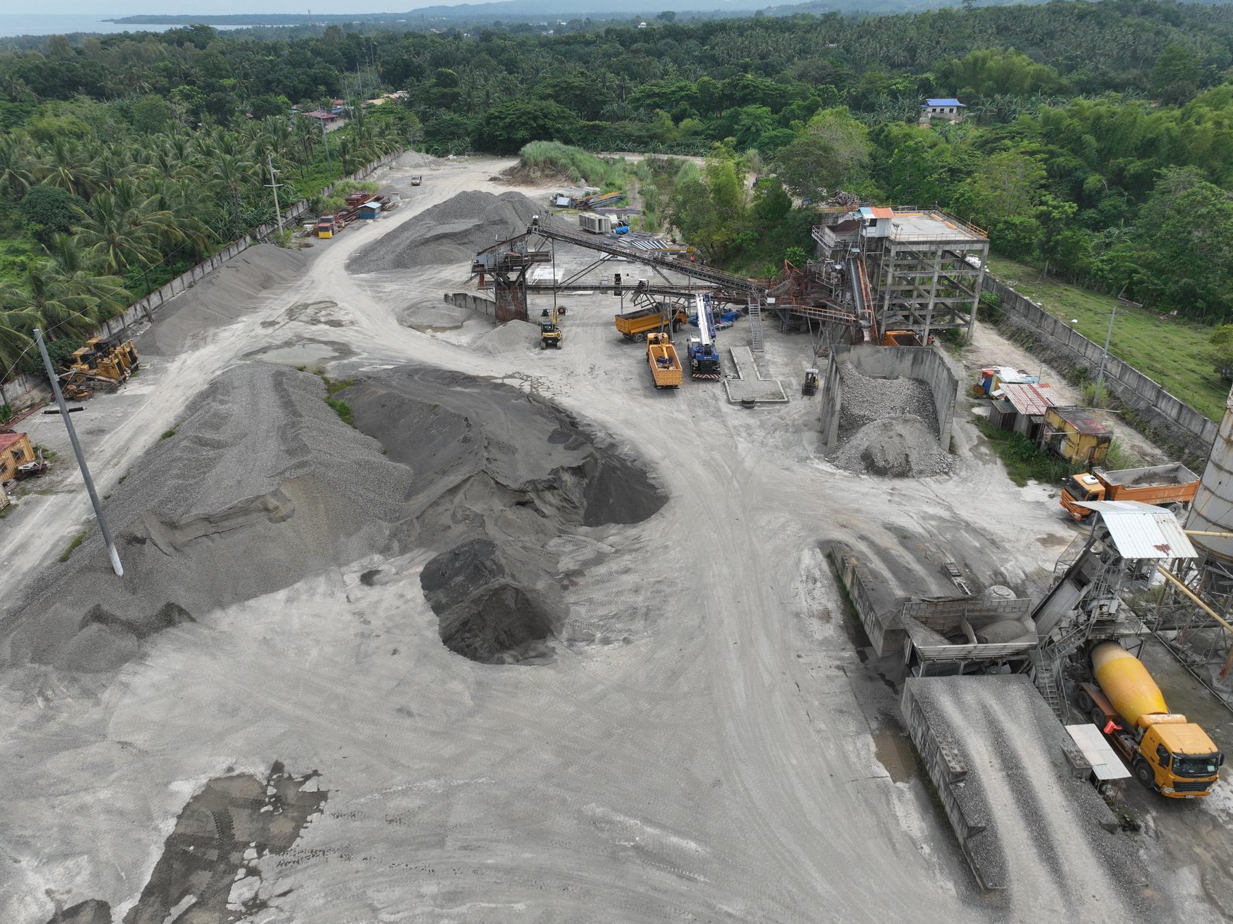 Balamban batching plant — yard