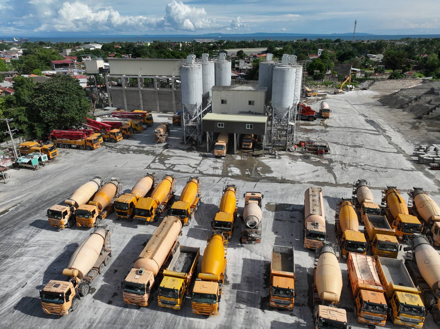 Geo-Transport fleet truck at the motorpool